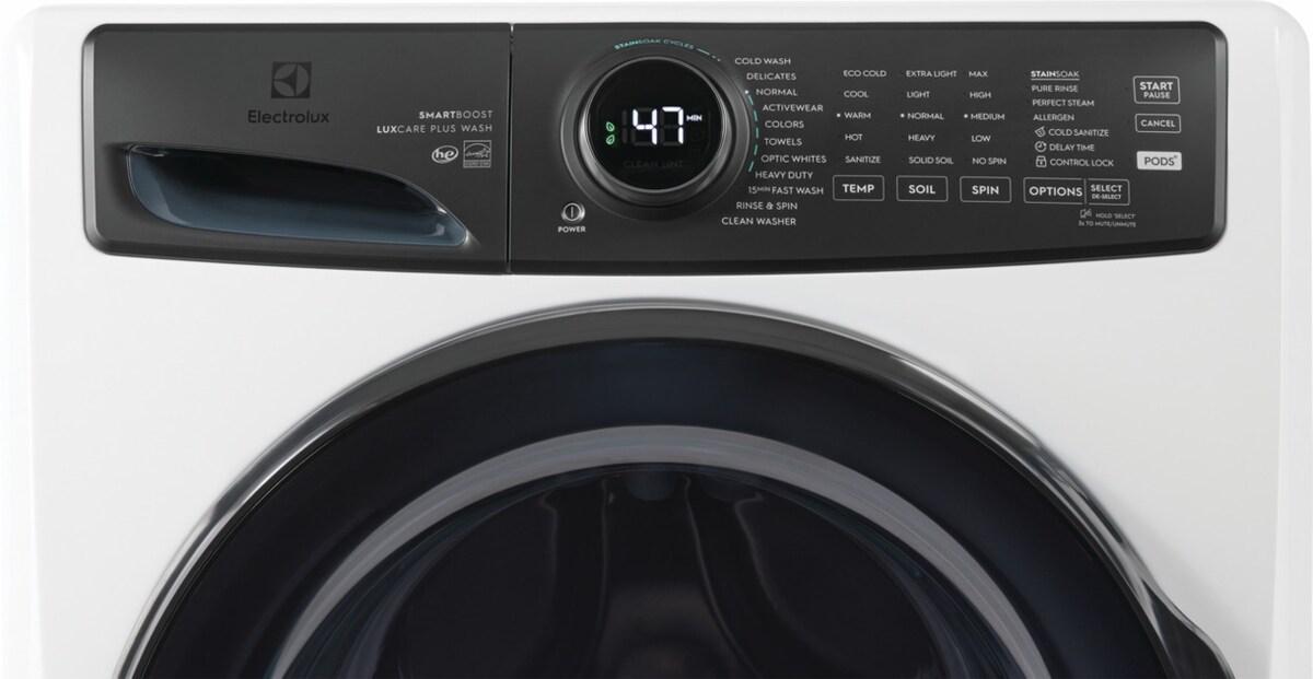 ELFW7738AW Electrolux Front Load Perfect Steam™ Washer with LuxCare® Plus Wash and SmartBoost® - 4.5 Cu. Ft.