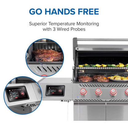Napoleon Bbq PRO500VXRSIBNSS Prestige PRO 500 with Smart Technology , Natural Gas, Stainless Steel