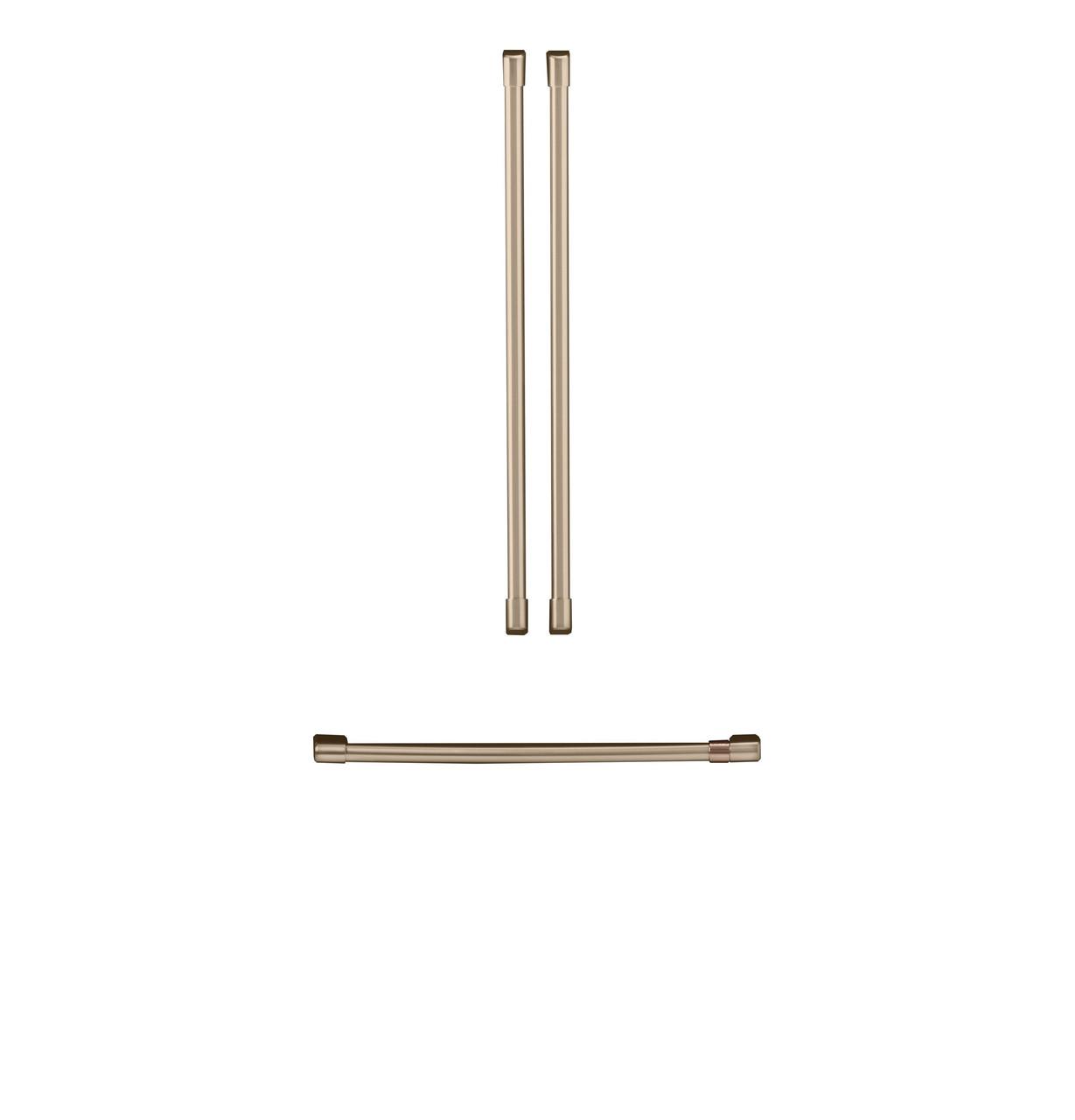 Cafe Caf(eback)™ Refrigeration Handle Kit - Brushed Bronze