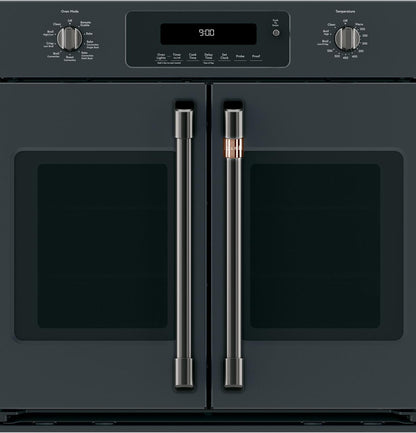 Cafe CXWSFHKPMBT CAF(EBACK)™ 2 French-Door Handles - Brushed Black