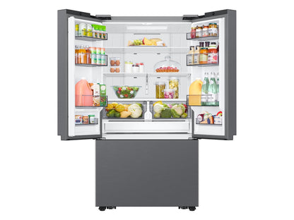 Samsung RF27CG5010S9 Bespoke AI 3-Door French Door Mega Capacity  Dual Ice Maker & Stainless Look  27 cu.ft.