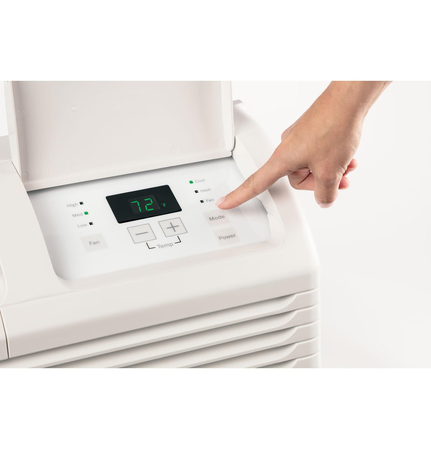 AH11H07D2B Hotpoint® PTAC Heat Pump Unit with Electric Heat Backup 7,000 BTU, 15 amps, 230/208 Volt