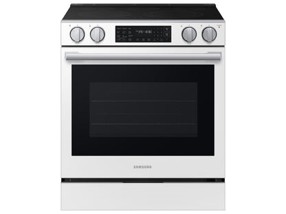 Samsung NSE80H63SW Bespoke Smart Slide-in Electric Range Pro Style Design  Air Fry Max  True Convection