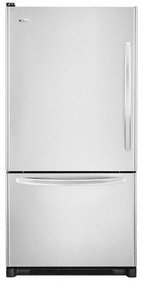 22 cu. ft. Bottom-Freezer Refrigerator(Stainless Steel)