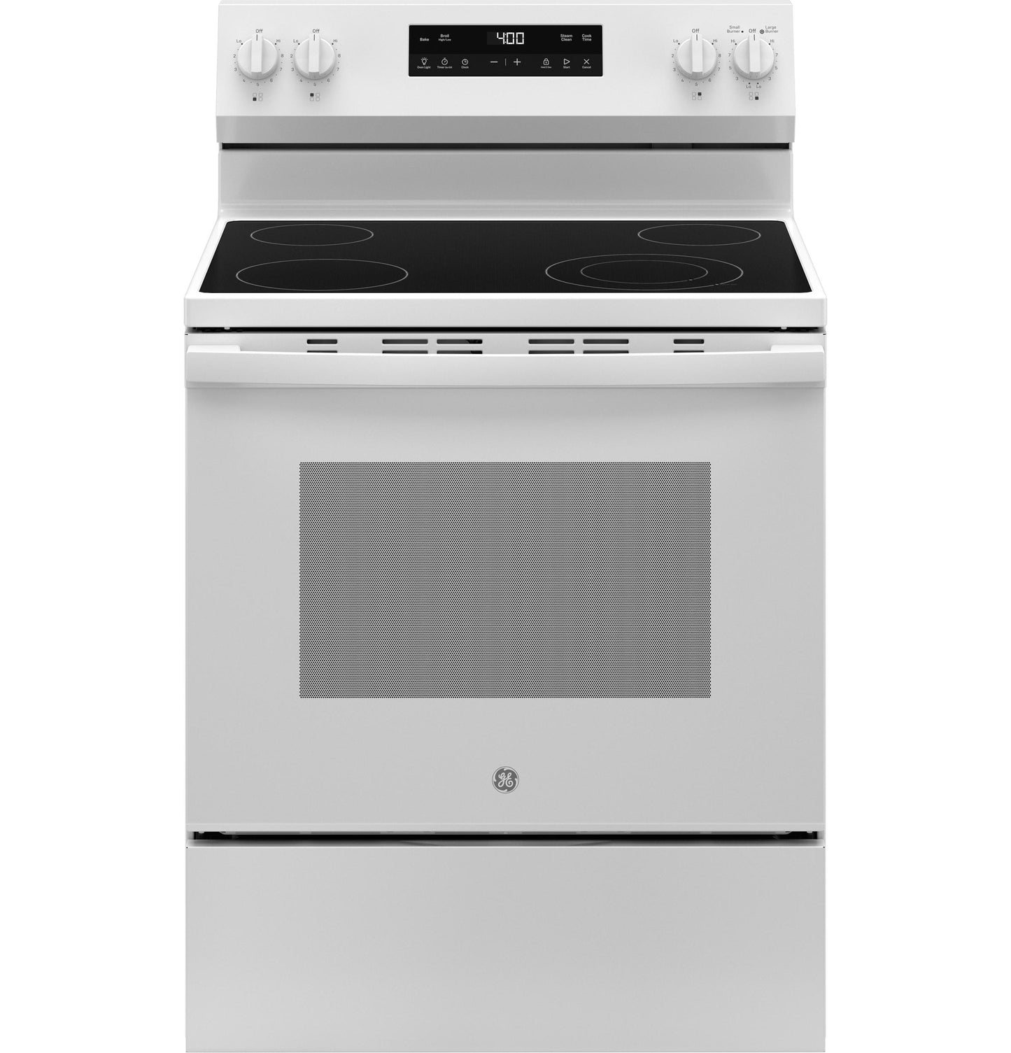 GRF400SVWW GE® ENERGY STAR® 30" Free-Standing Electric Range