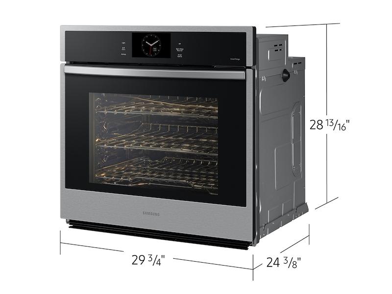 Samsung NV51CG600SSRAA 30" Single Wall Oven with Steam Cook in Stainless Steel