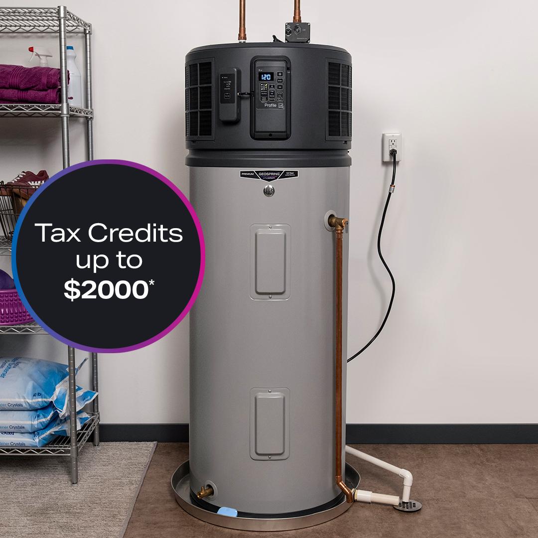 PF40S10FPY GE Profile™ GEOSPRING™ Smart Hybrid Heat Pump Water Heater 40-gallon - 120V - FlexCapacity