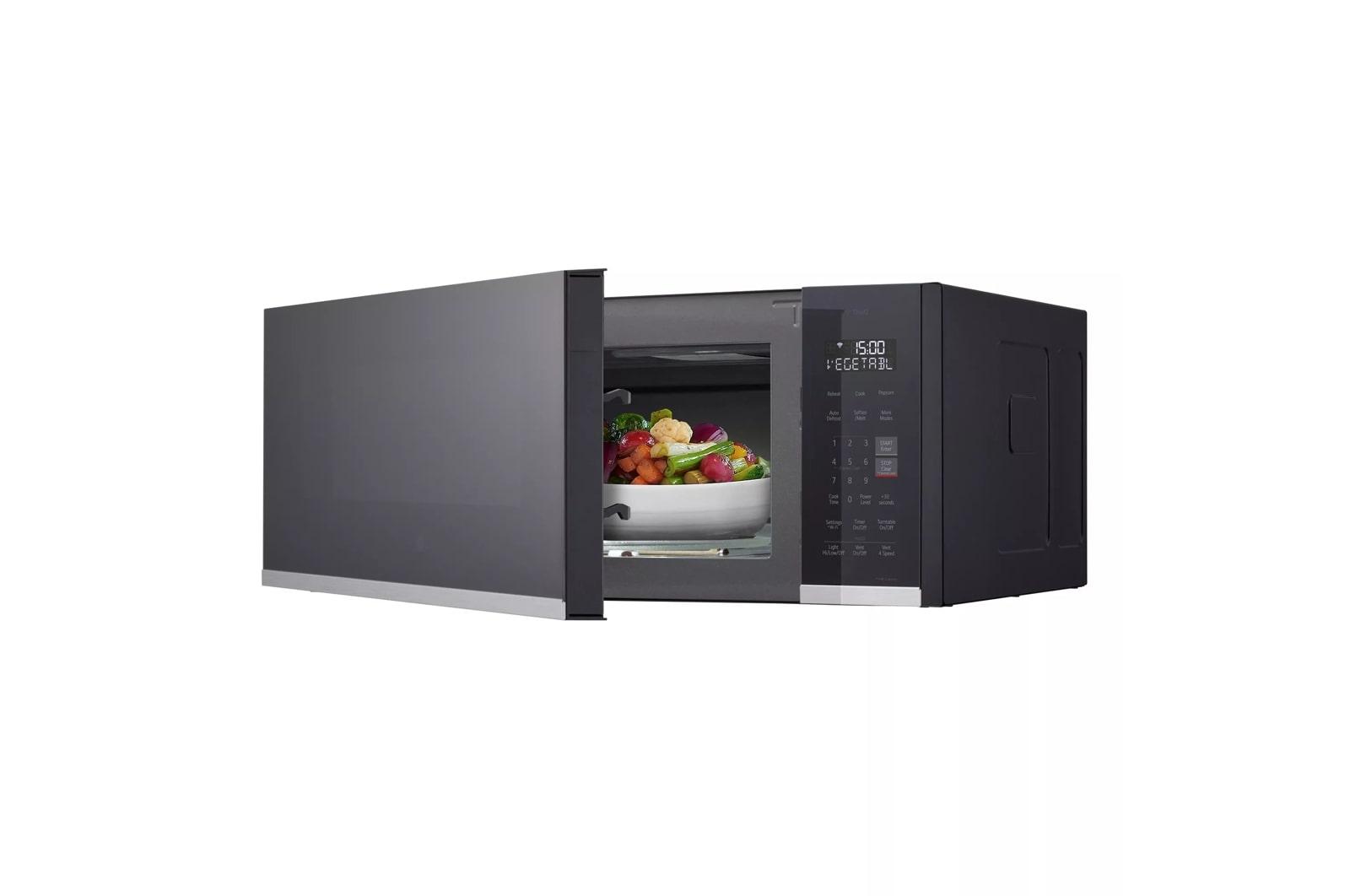 Lg 1.3 cu. ft. Smart Low Profile Over-the-Range Microwave Oven