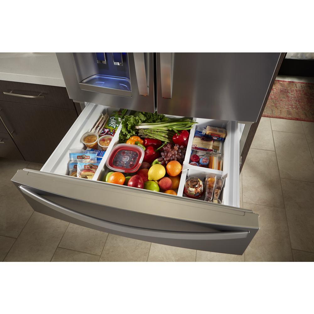 Whirlpool 36-Inch Wide French Door Refrigerator - 25 cu. ft.