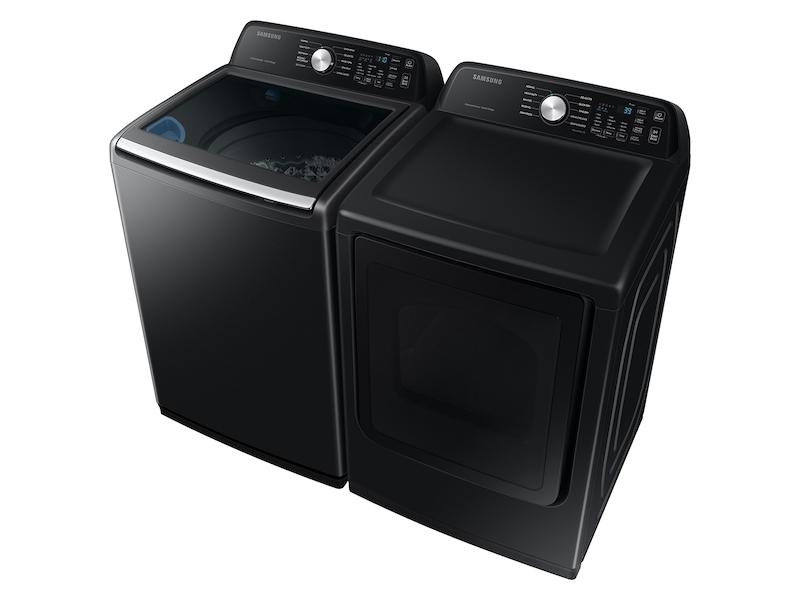 Samsung DVE47CG3500VA3 7.4 cu. ft. Smart Electric Dryer with Sensor Dry in Brushed Black