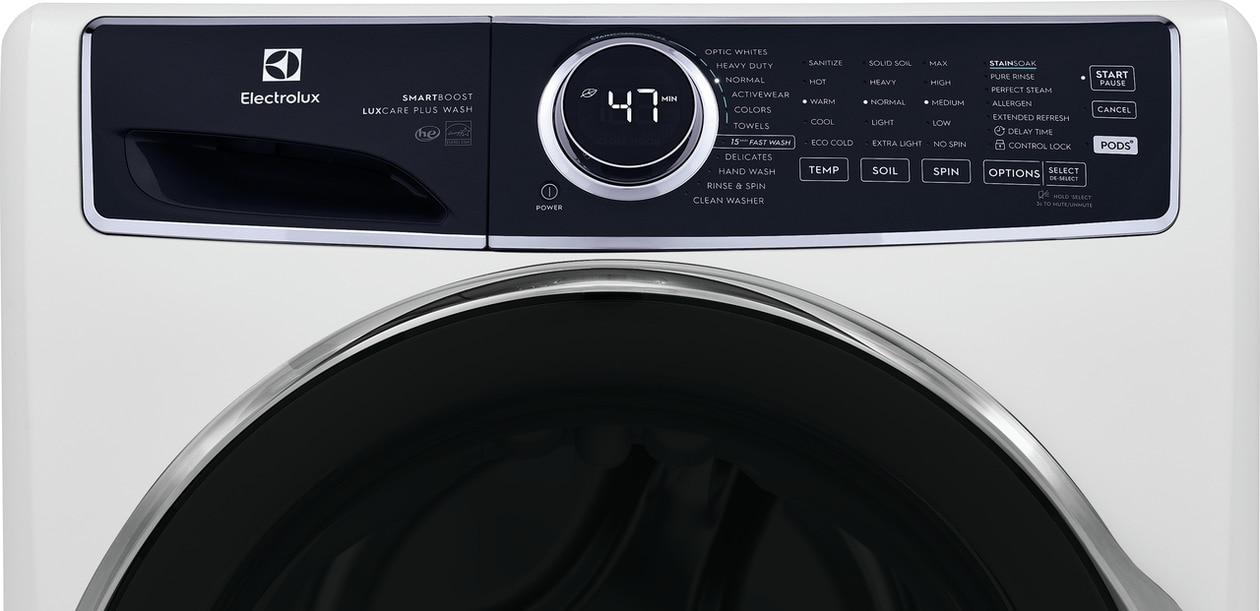 Electrolux ELFW7637AW Front Load Perfect Steam™ Washer with LuxCare® Plus Wash and SmartBoost® - 4.5 Cu. Ft.