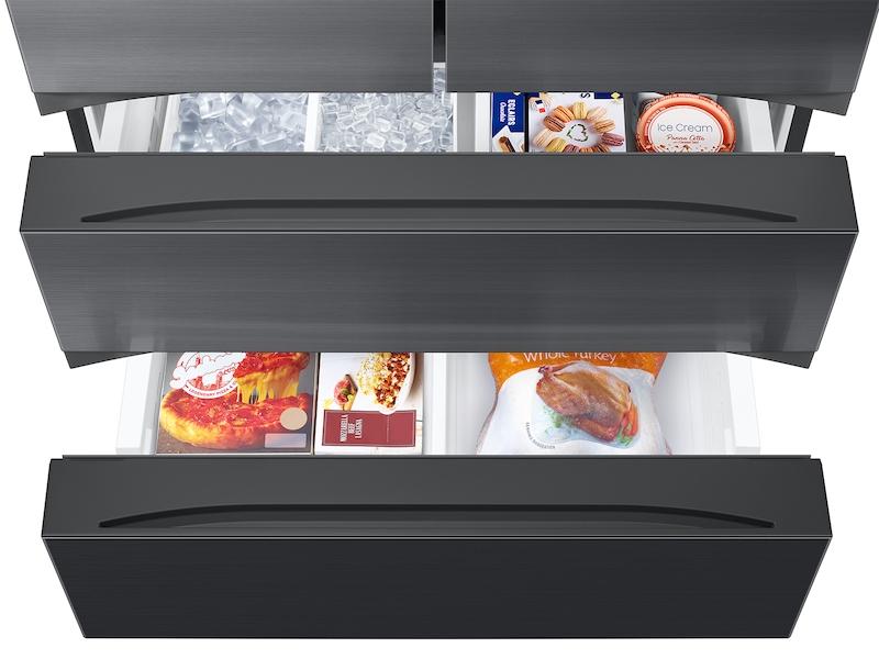 Samsung RF31CG7400MTAA 30 cu. ft. Mega Capacity 4-Door French Door Refrigerator with Four Types of Ice in Matte Black Steel