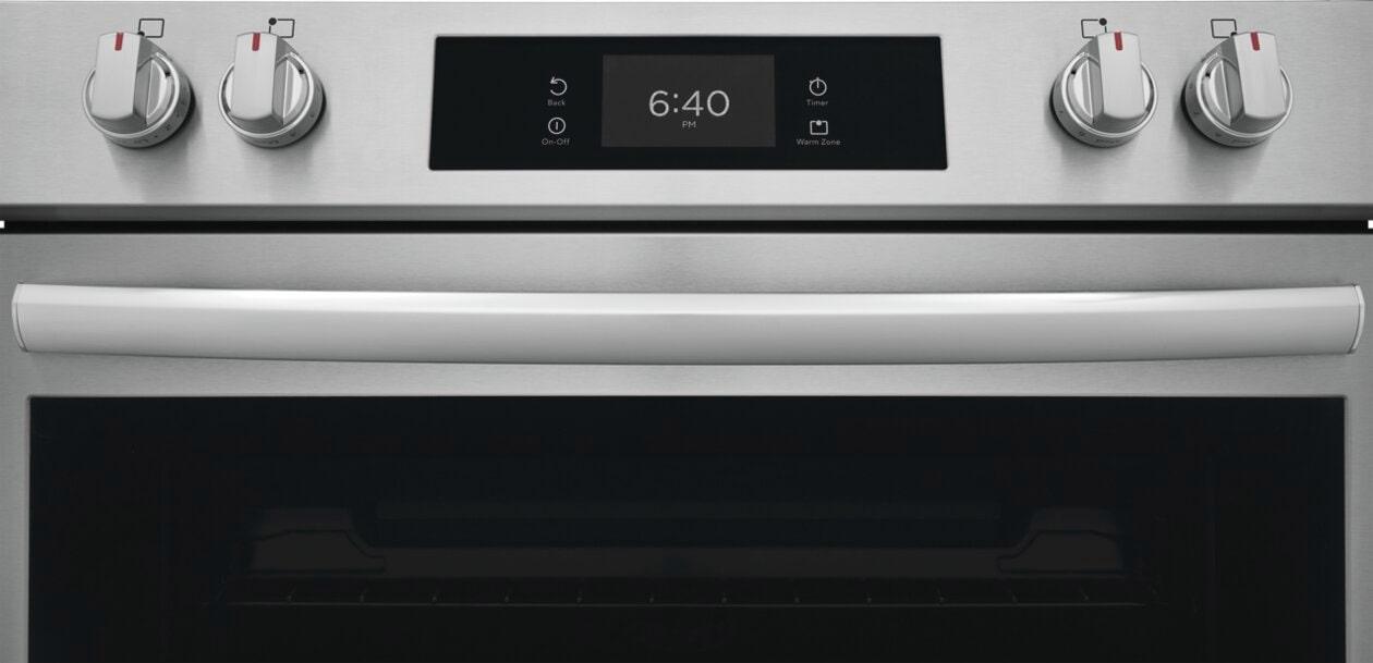 Frigidaire GCFE3070BF 30" Electric Range with Stone-Baked Pizza