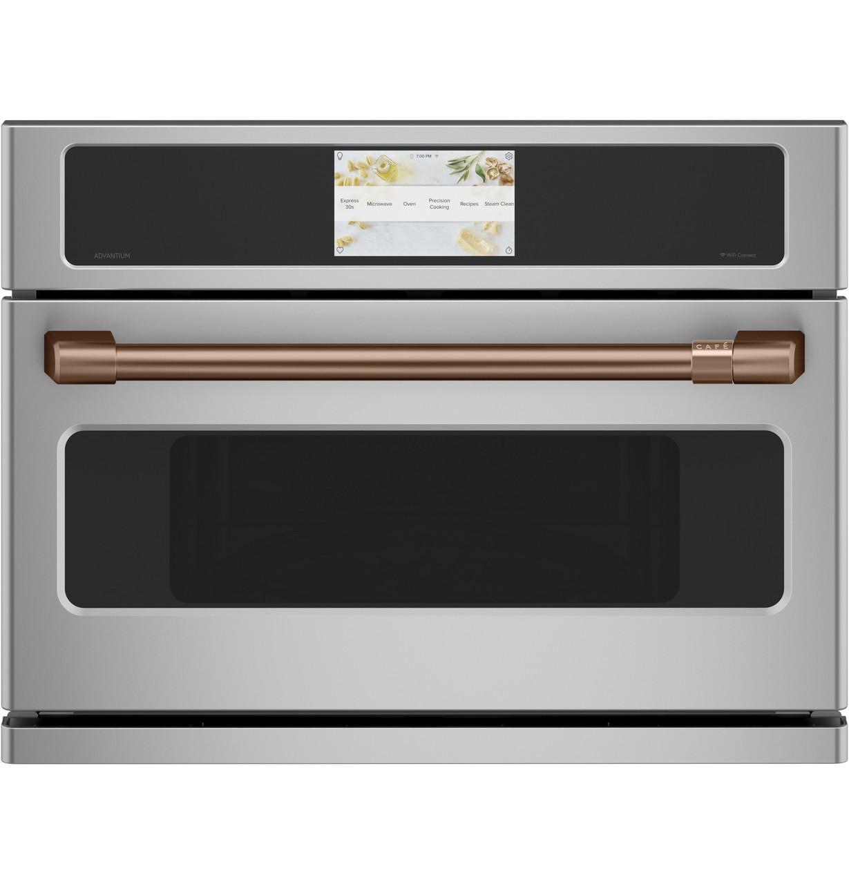 Cafe Caf(eback)™ Wall Oven/Advantium® oven pro handle kit - 27" - Brushed Copper