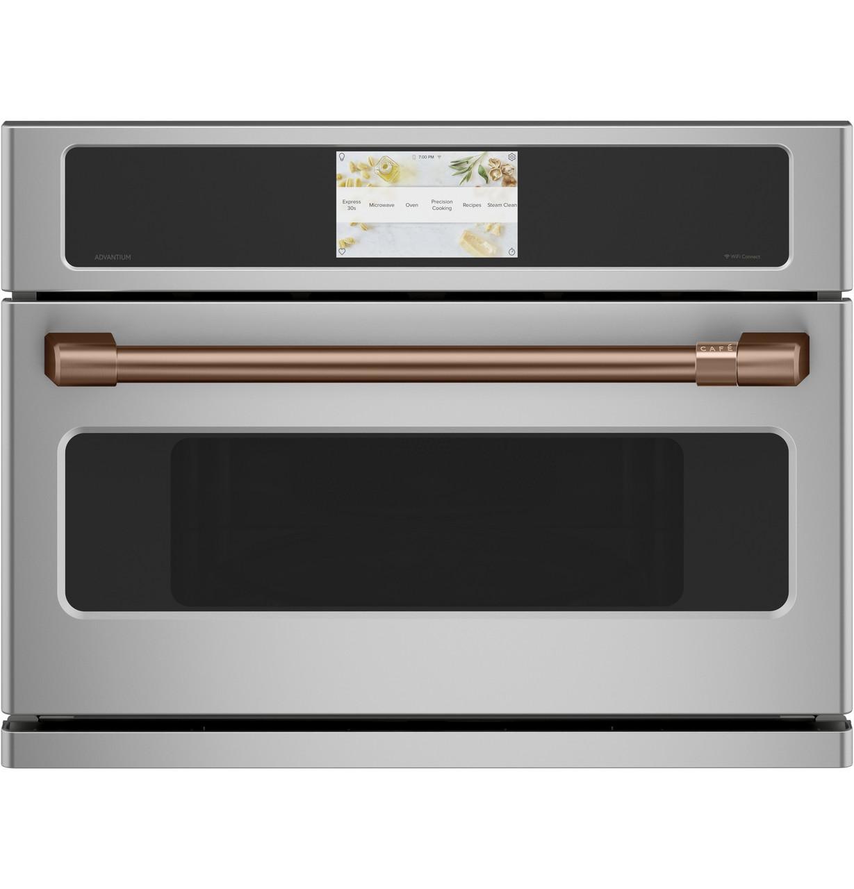 Cafe CXWS7H0PNCU CAF(EBACK)™ Wall Oven/Advantium® oven pro handle kit - 27" - Brushed Copper