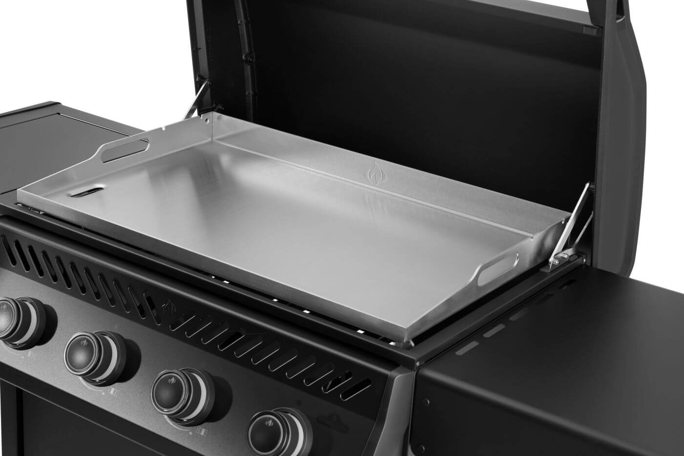 Napoleon Bbq RP30FTNKPHM Rogue PRO Phantom 30 Inch Griddle Rust-Resistant Stainless Steel Cooktop , Natural Gas, Matte/Matt Black
