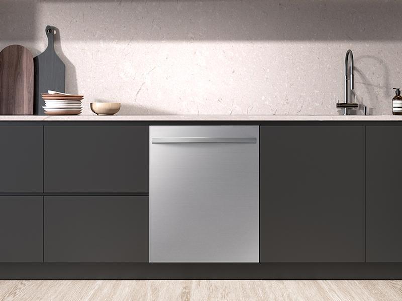 Samsung DW80CG4051SRAA AutoRelease 51dBA Fingerprint Resistant Dishwasher with 3rd Rack in Stainless Steel