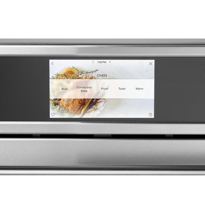 Cafe CSB923P4NW2 CAF(EBACK)™ 30" Smart Five in One Wall Oven with 240V Advantium® Technology