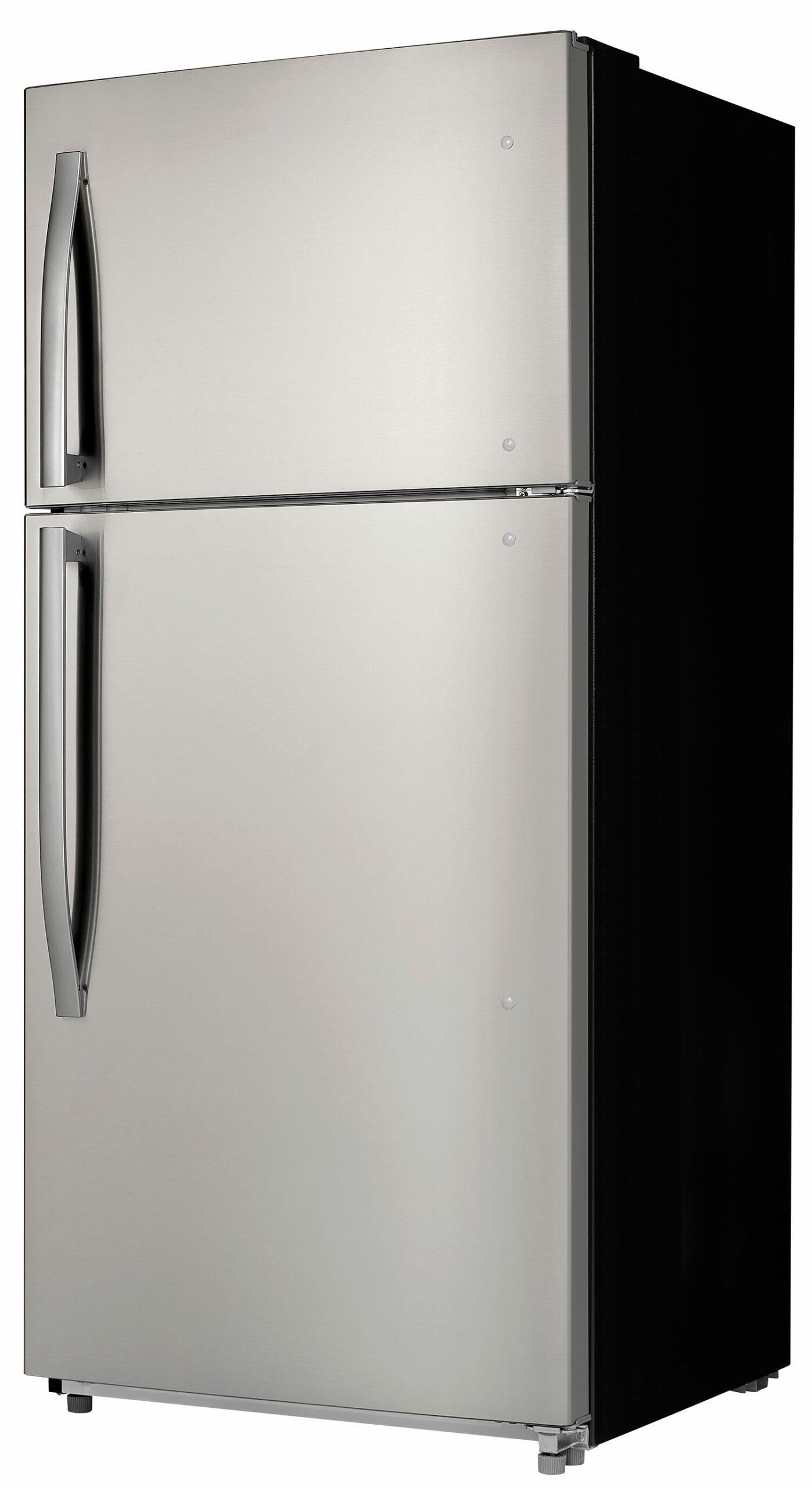 DFF180E2SSDB Danby 18.1 cu. ft. Apartment Size Fridge Top Mount in Stainless Steel