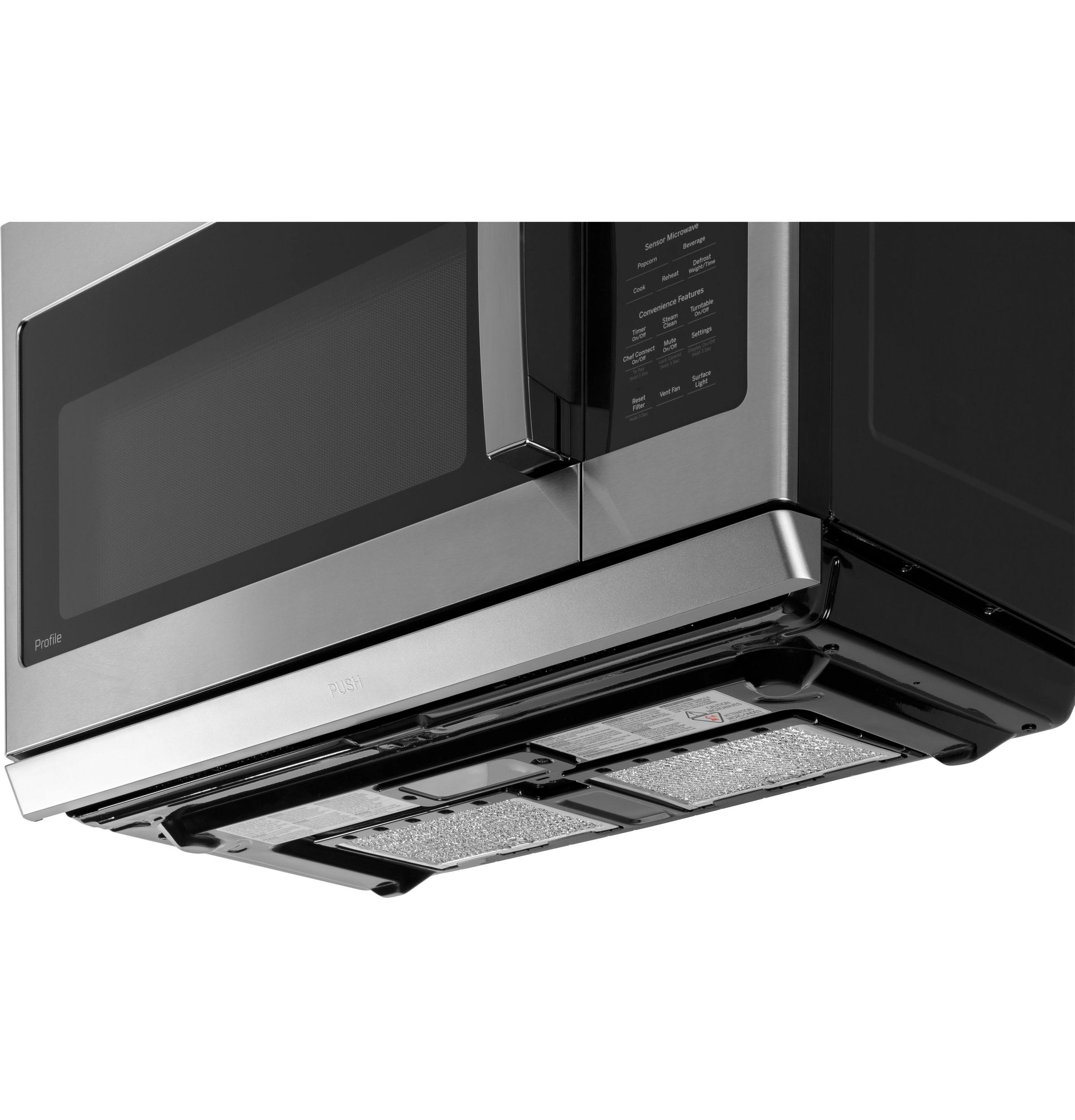 PVM9225RYSS GE Profile™ 2.2 Cu. Ft. Over-the-Range Sensor Microwave Oven