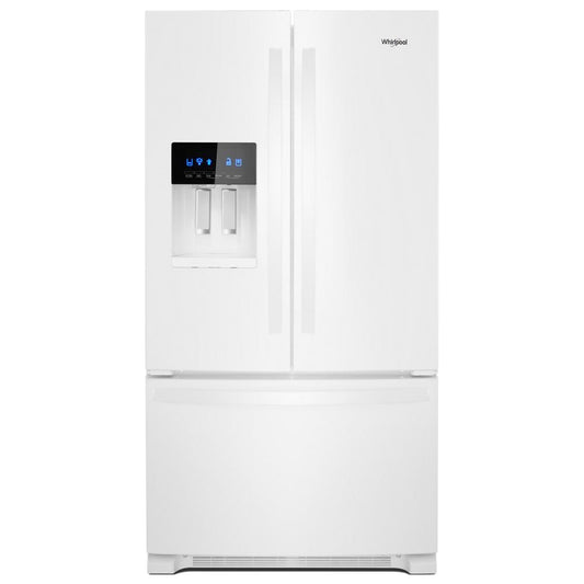 Whirlpool WRF555SDHW 36-inch Wide French Door Refrigerator - 25 cu. ft.