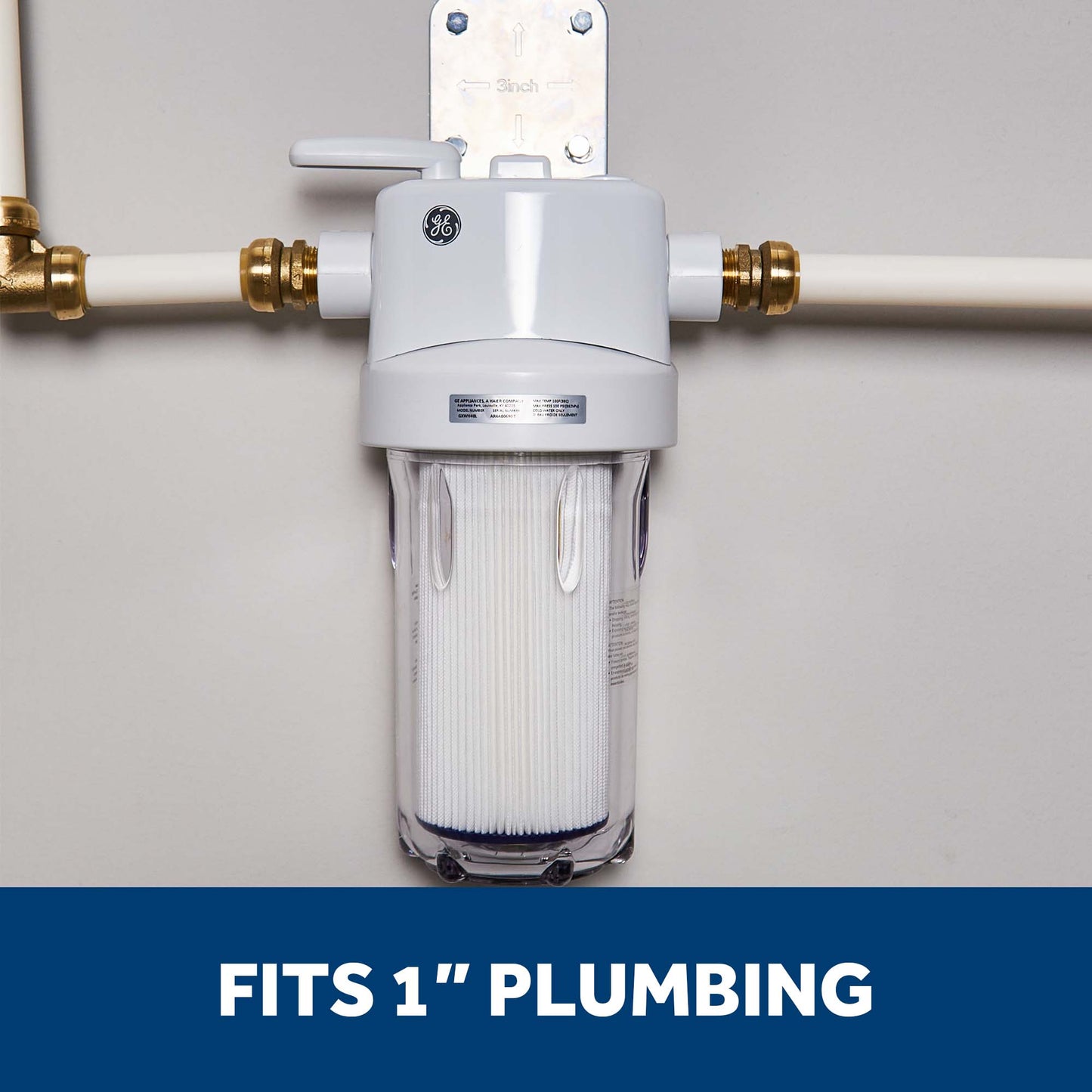 GXWH40L GE WHOLE HOUSE WATER FILTRATION SYSTEM