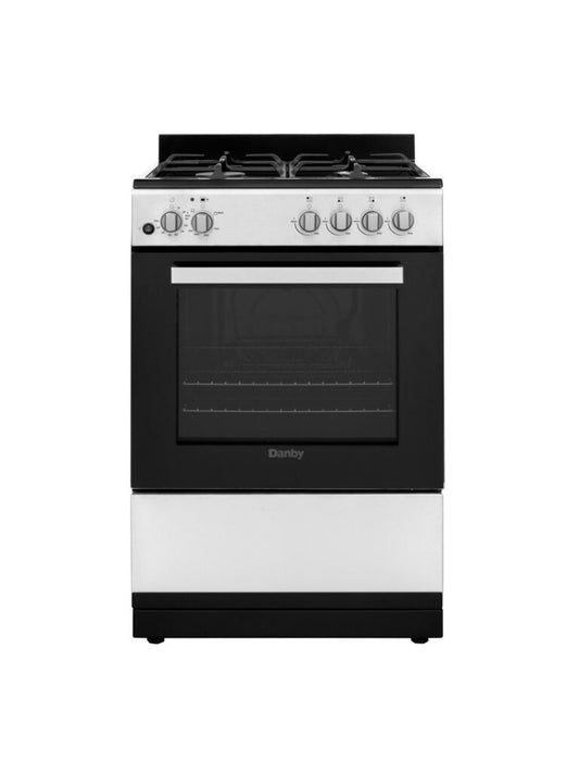 DR24V1BSSGLP Danby 24" Wide Gas Range in Stainless Steel