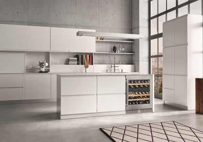 Liebherr WU3400 Undercounter Wine Cabinet, 24", Lock, 2 Zone, Reversible Door