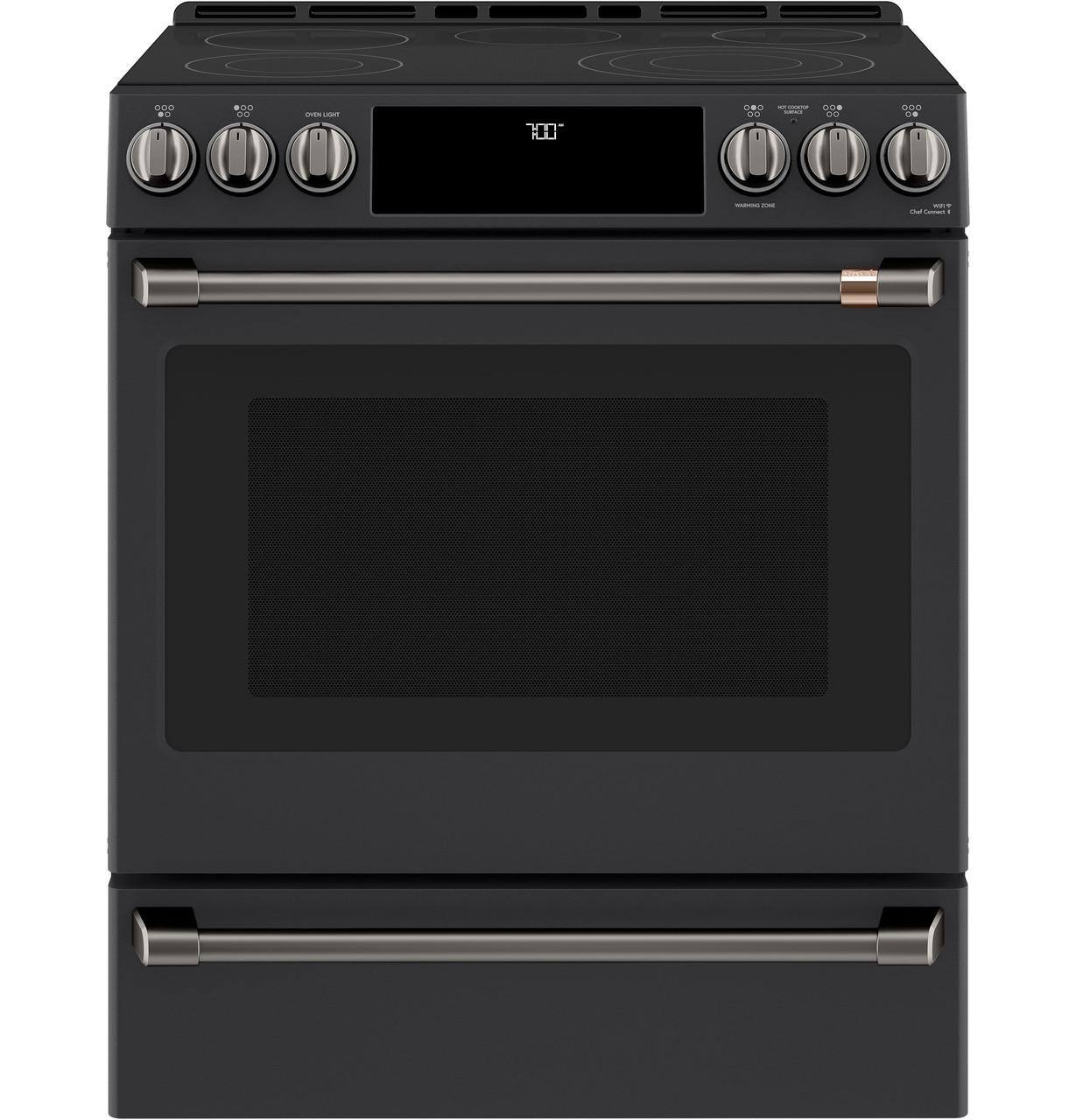 Cafe CXFCEHKPMBT CAF(EBACK)™ Front Control Electric Knobs and Handles - Brushed Black