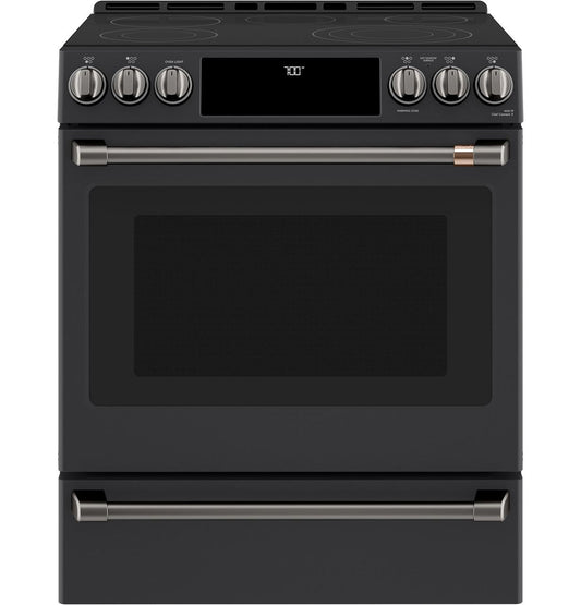 Cafe CXFCEHKPMBT CAF(EBACK)™ Front Control Electric Knobs and Handles - Brushed Black