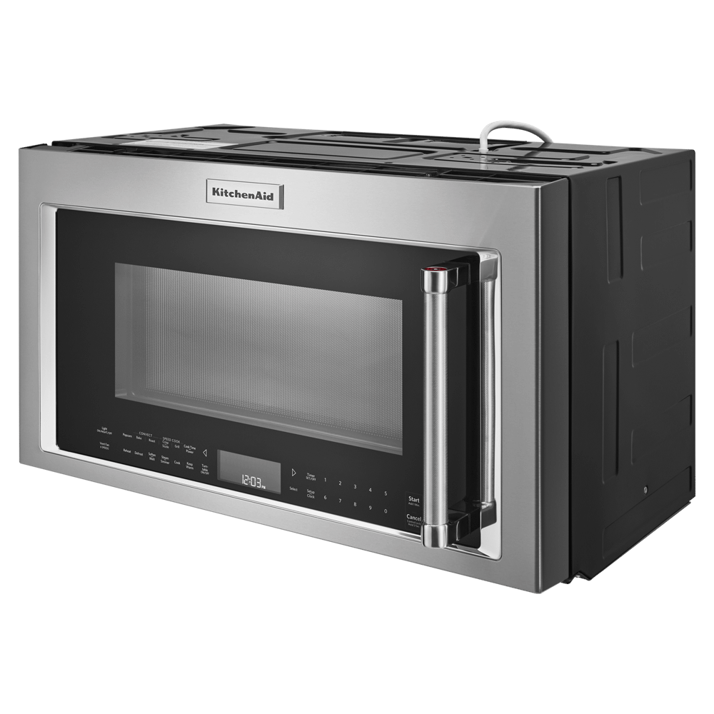 Kitchenaid KMHP519ESS 30" 1200-Watt Microwave Hood Combination with Convection Cooking