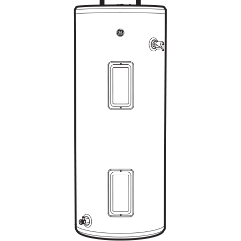 GE30T08BAM GE® 30 Gallon Tall Electric Water Heater