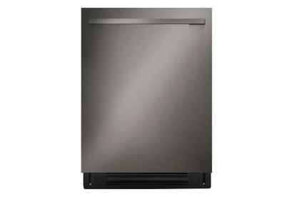 Lg LRMDS3006DLSGL6335ZLDNTM545D 30 cu. ft. Smart Refrigerator with Exterior Water Dispenser and Craft Ice™ with Slide-in Gas Range and FlushFit™ Top Control Dishwasher Kitchen Package in Black Stainless Steel