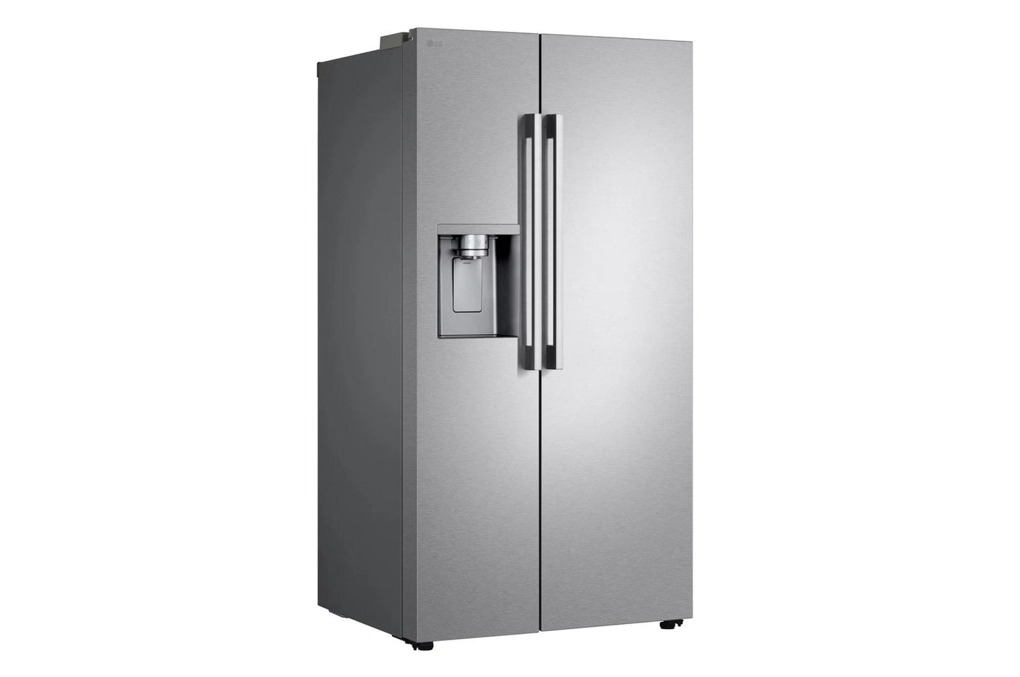 Lg LL27T3530S 27 cu. ft. Smart Side-by-Side Refrigerator with Smooth Touch Ice & Water Dispenser