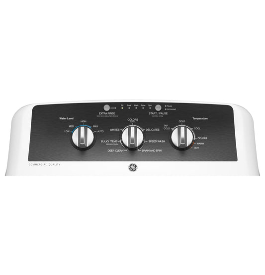 GTW525ACWWB GE® 4.3 cu. ft. Capacity Washer with Stainless Steel Basket,5-yr Limited Warranty