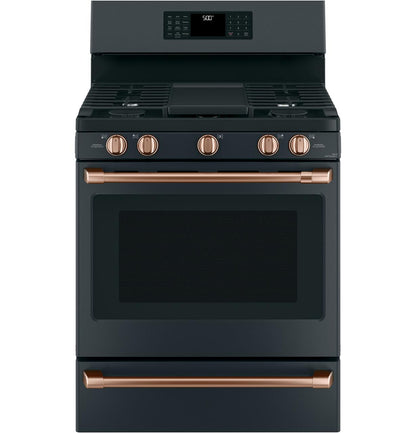 Cafe CXFSGHKPMCU CAF(EBACK)™ Freestanding Gas Knobs and Handles - Brushed Copper