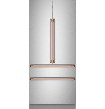 Cafe CXSB4H4PVCU CAF(EBACK)™ Refrigeration Handle Kit - Brushed Copper