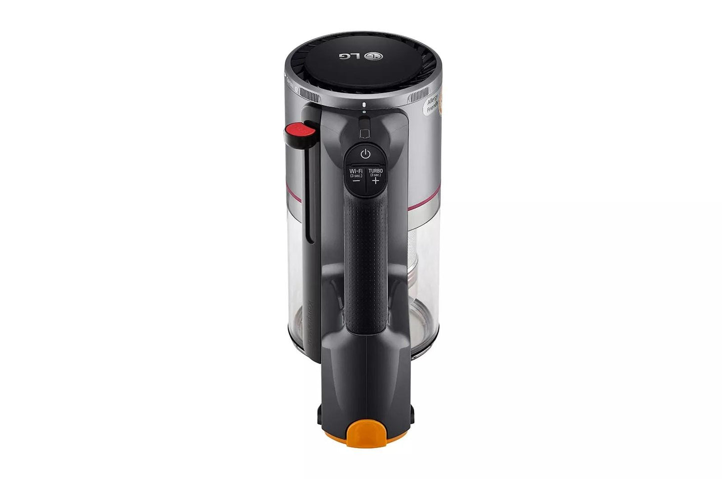 Lg A925KSM CordZero™ Kompressor® Cordless Stick Vacuum with Dual Floor Max Nozzle - Matte Silver