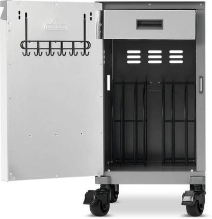 Napoleon Bbq 68003 Prestige Under Grill Storage Two Carts