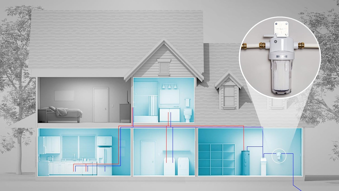 GXWH40L GE WHOLE HOUSE WATER FILTRATION SYSTEM