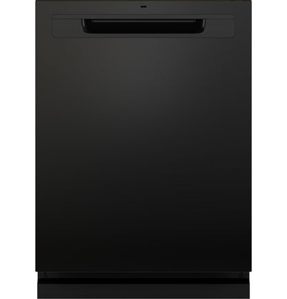 GDP670SGVBB GE® ENERGY STAR® Top Control with Stainless Steel Interior Dishwasher with Sanitize Cycle