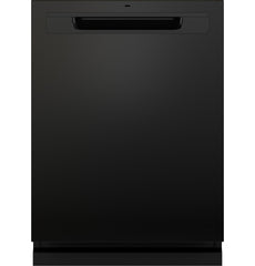 GDP670SGVBB GE® ENERGY STAR® Top Control with Stainless Steel Interior Dishwasher with Sanitize Cycle