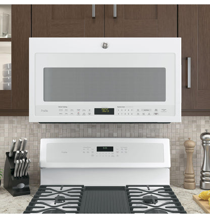 PVM9005DJWW GE Profile™ Series 2.1 Cu. Ft. Over-the-Range Sensor Microwave Oven