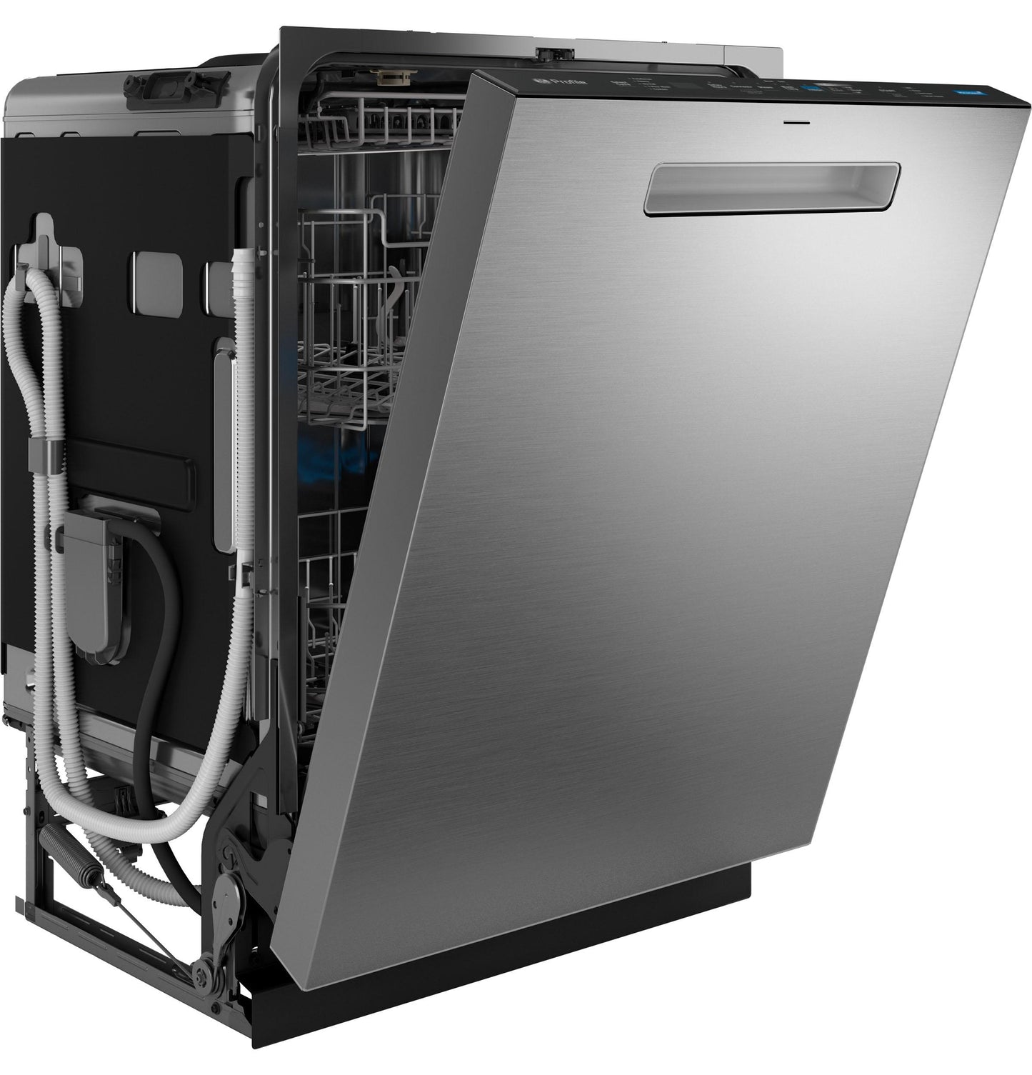 PDP755SYVFS GE Profile™ ENERGY STAR Smart UltraFresh System Dishwasher with Microban™ Antimicrobial Technology with Deep Clean Washing 3rd Rack, 42 dBA