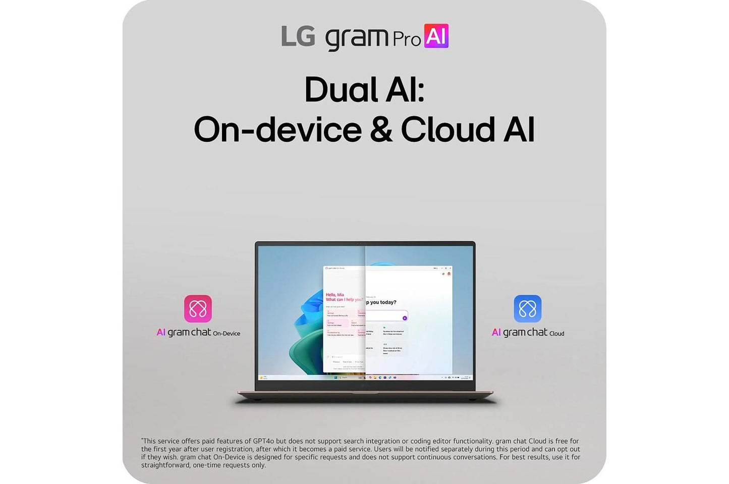 17Z90URPAU99U3 LG gram Pro Max 17 Inch Copilot+ PC, Windows 11 Home, Lightweight Dual AI Touchscreen Laptop, Intel® Core™ Ultra 9, NVIDIA RTX 5050, 32GB RAM, 1TB SSD, Bronze