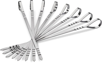 Napoleon Bbq 70015 Eight Stainless Steel Multifunctional Skewers