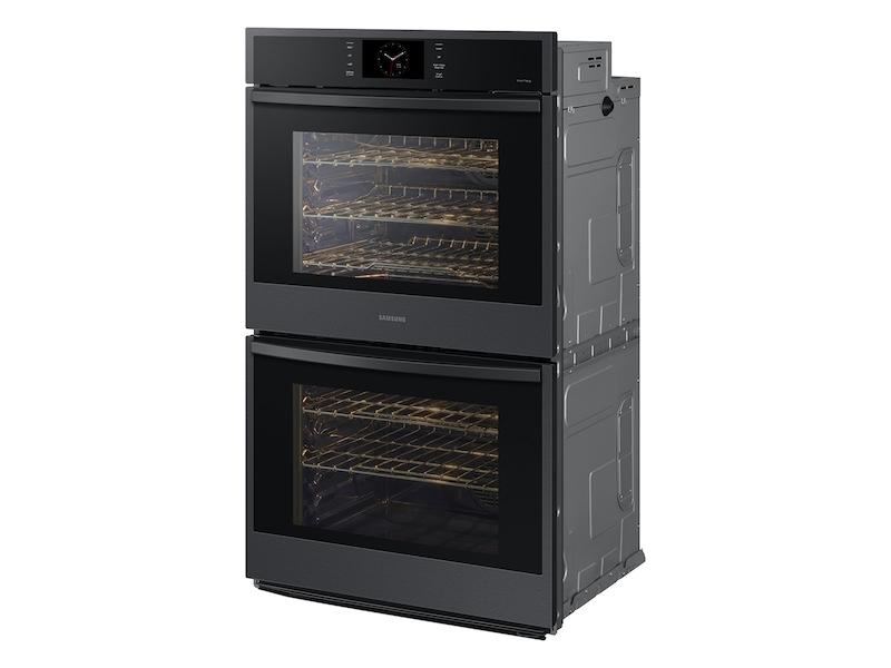 Samsung NV51CG600DMTAA 30" Double Wall Oven with Steam Cook in Matte Black Steel