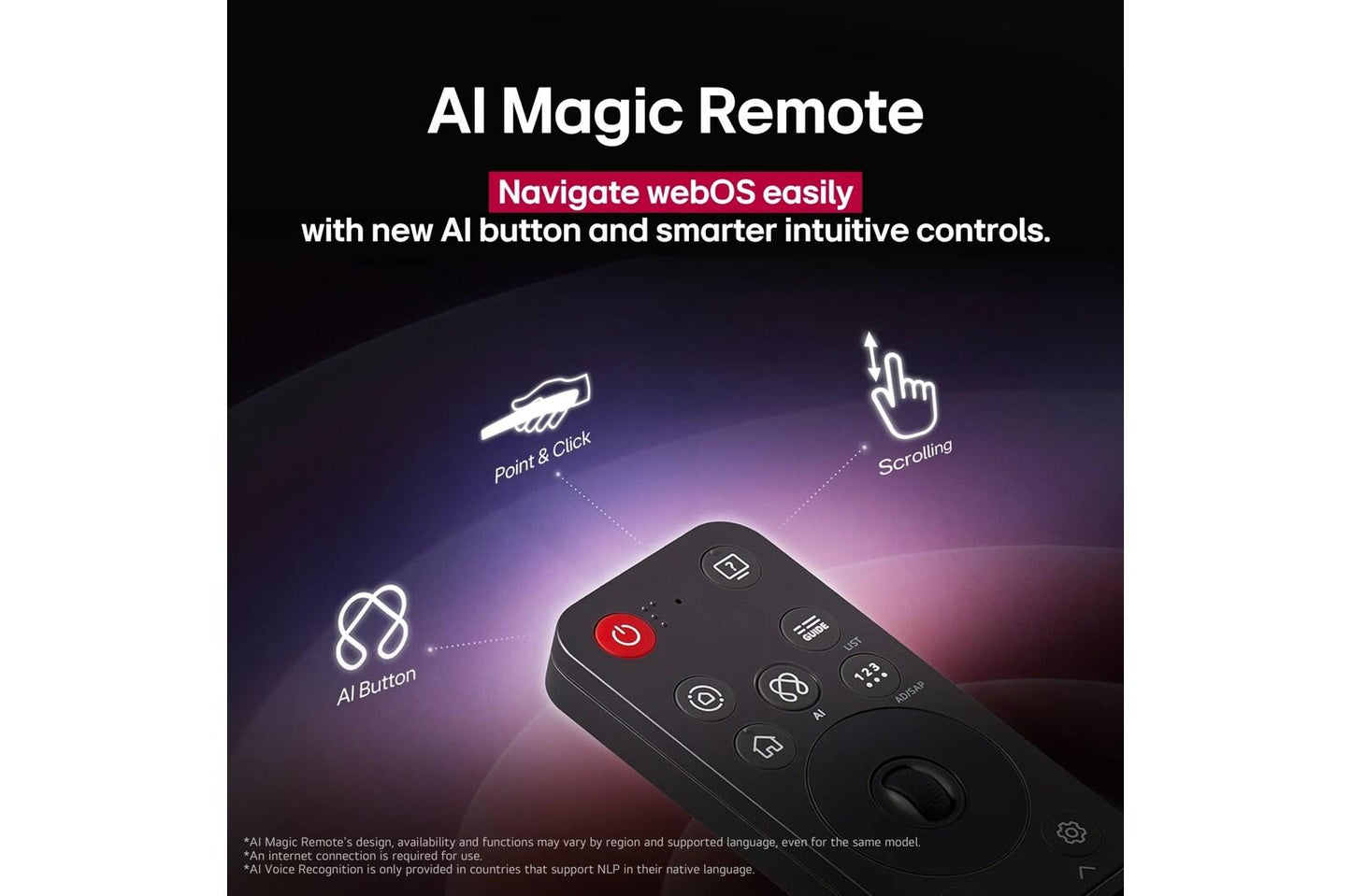 Lg 50UA7700AUA 50 Inch Class LG UHD AI UA77A 4K Smart TV 2025