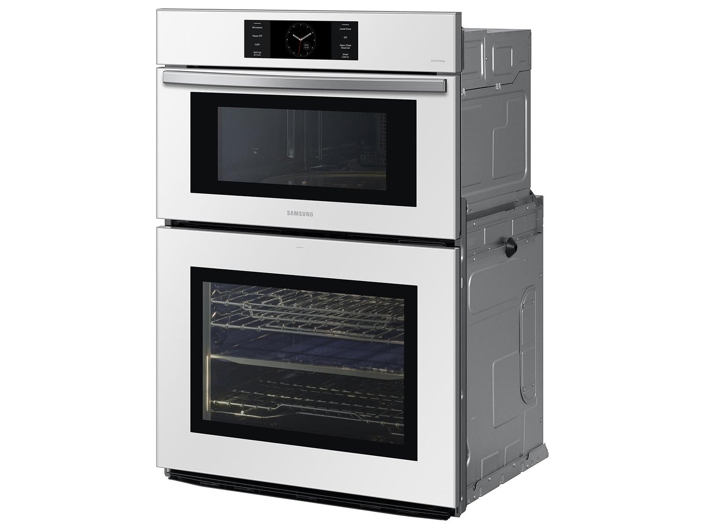Samsung NQ70CB700D12 Bespoke Combi Wall Oven Dual Convection  Air Fry  1.9 cu.ft. & 5.1 cu.ft.