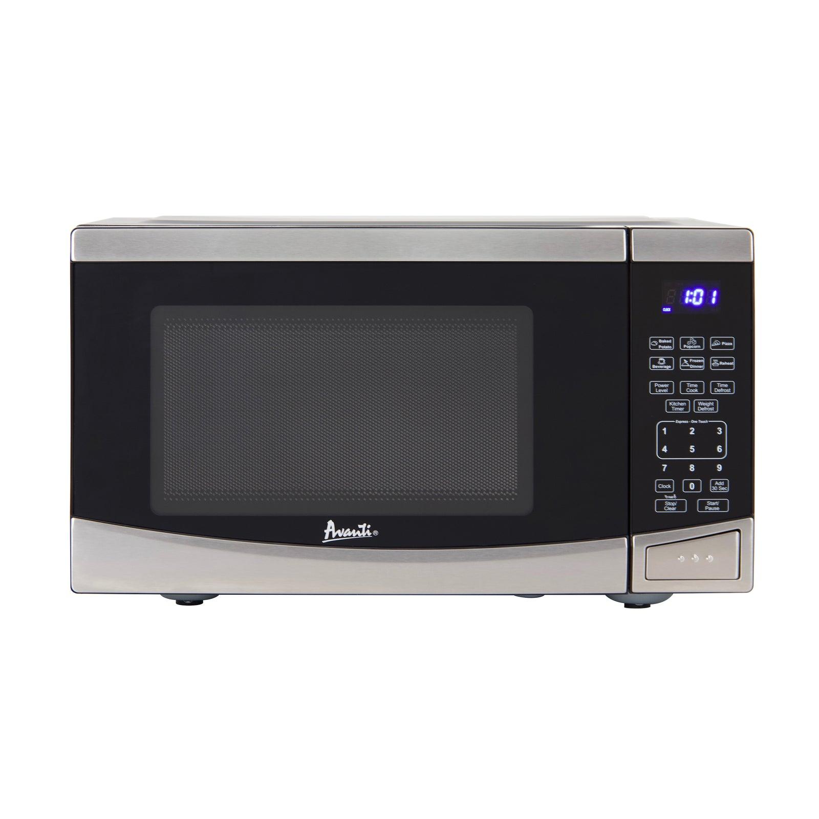 MT09V0W Avanti Countertop Microwave Oven, 0.9 cu. ft. - White / 0.9 cu. ft.